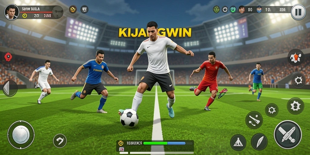 Tampilan gameplay KIJANGWIN yang seru dan mendebarkan.