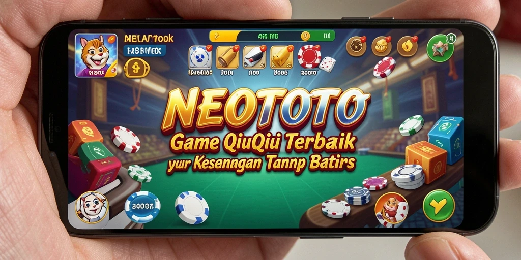Tampilan gameplay seru dalam NEOTOTO yang penuh warna.