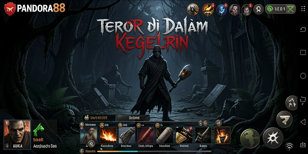 Tampilan gameplay PANDORA88 yang mencekam dan menarik.