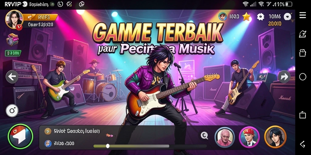 Tampilan gameplay RVIP3 yang seru dan interaktif.