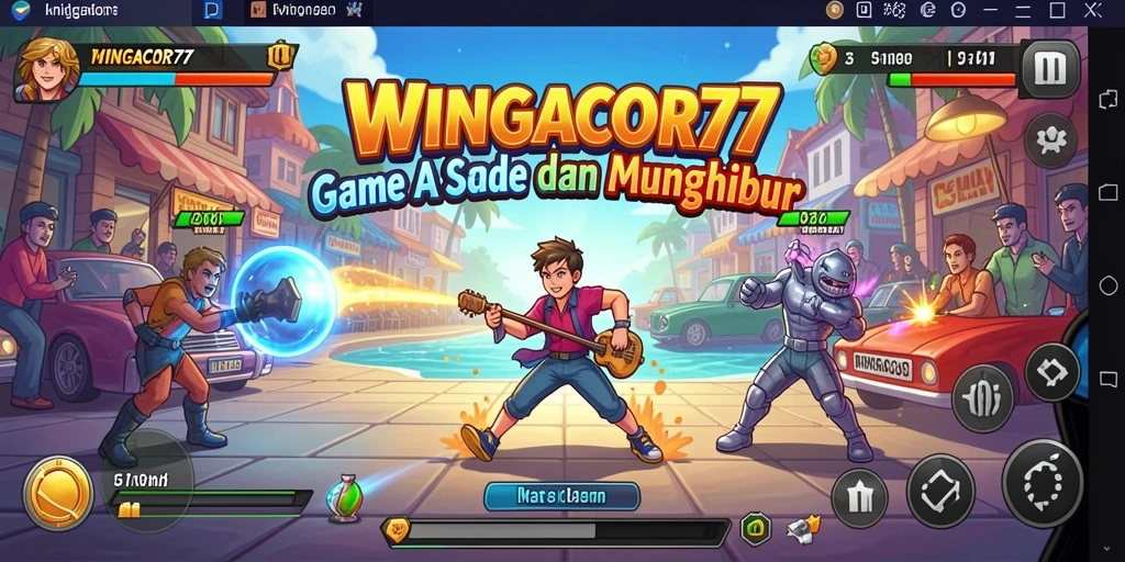 Tampilan gameplay seru dan menantang dari WINGACOR77.
